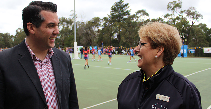 Investing in new and upgraded local sporting facilities